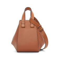 Hammock Small Shopper Calfskin Leather Brown Bag