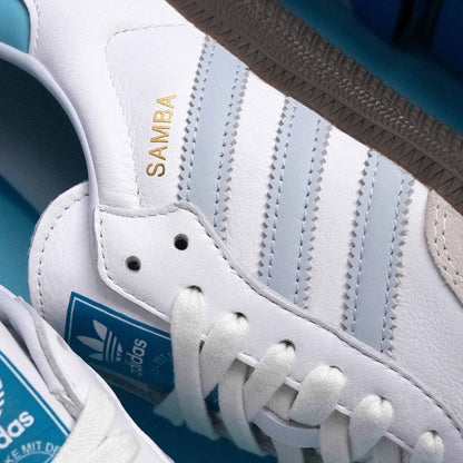 Samba OG Sneaker white-halo blue