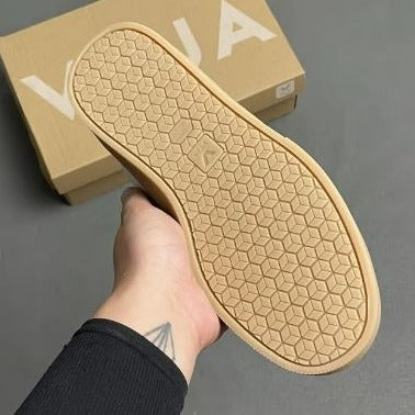 Ve-Ja Unisex Street Style Plain Leather Sneakers