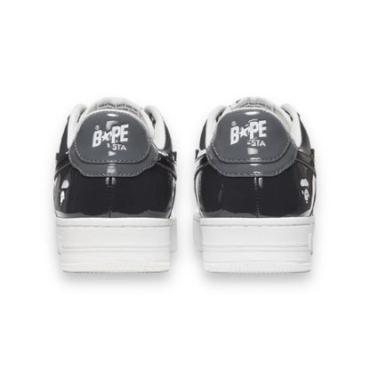 A Bathing Ape BapeSta Low Black Grey