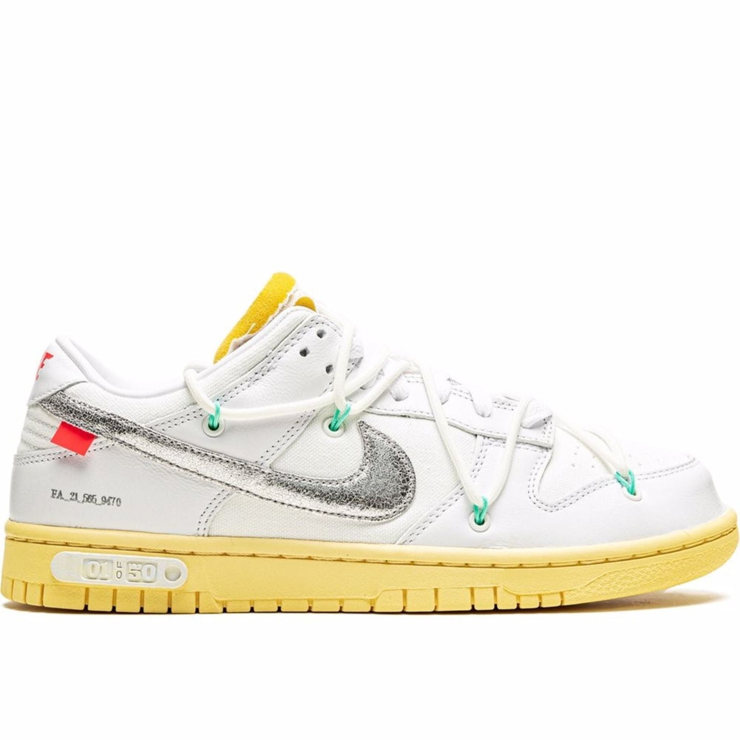 Nike Dunk Low Off-White, Lot 01 of 50