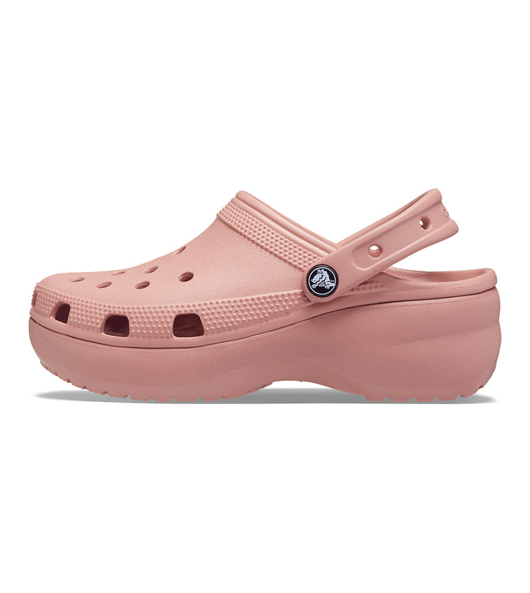 Crocs Womens Classic Platform Clog Pale Blush