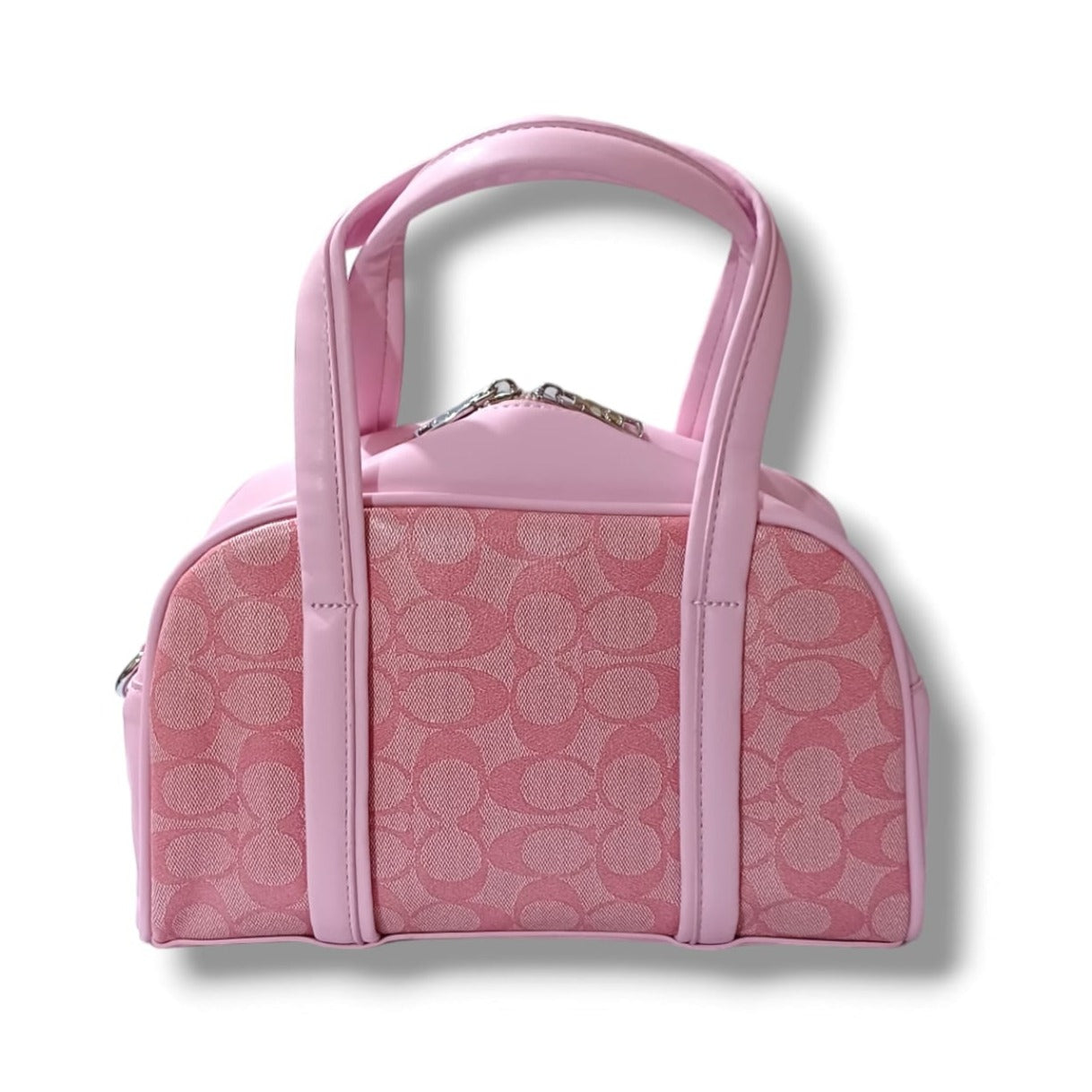 Leather Bleeker Handbag Sling Bag Pink Monogram color