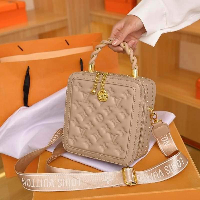 Vanity Bag in Beige color