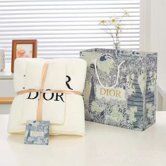 Dior Bath Towel 2N1 Set