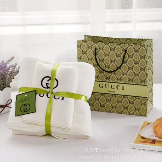 Gucci Bath Towel 2N1 Set