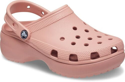 Crocs Womens Classic Platform Clog Pale Blush