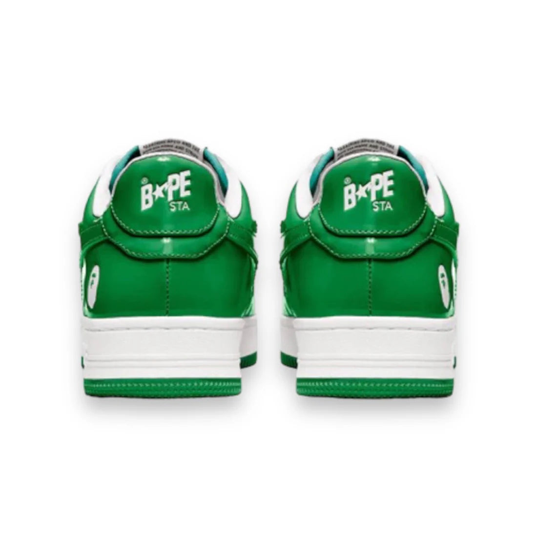 A Bathing Ape BapeSta Low Green