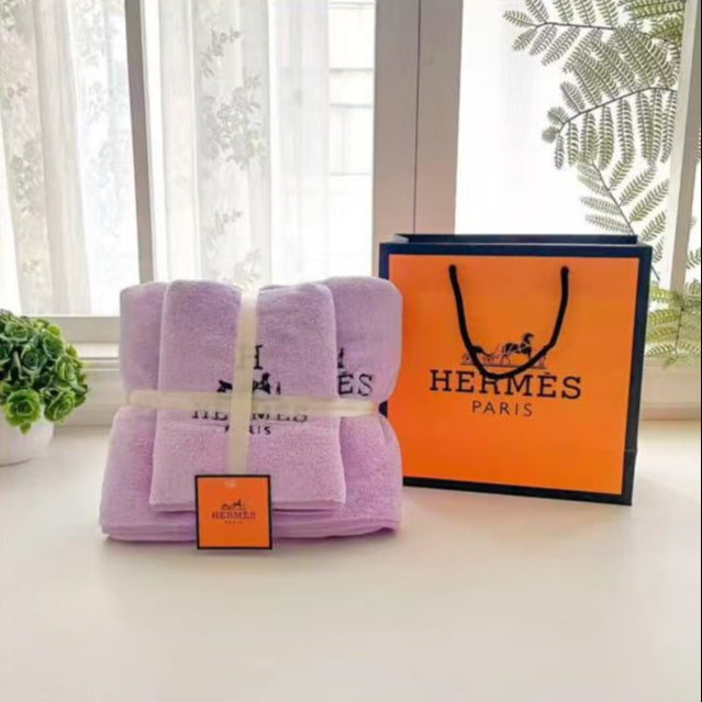 Hermes Bath Towel 2N1 Set