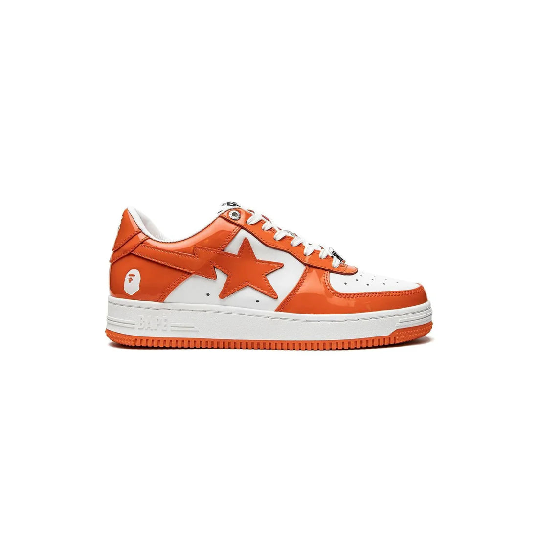 A Bathing Ape BapeSta Low Orange