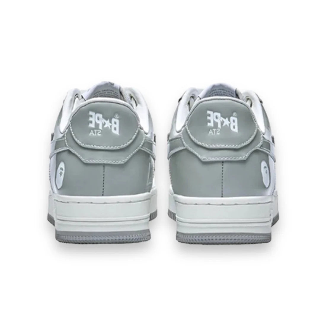 A Bathing Ape BapeSta Low Grey