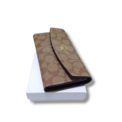 2N1 Leather Long Fold Wallet for Ladies