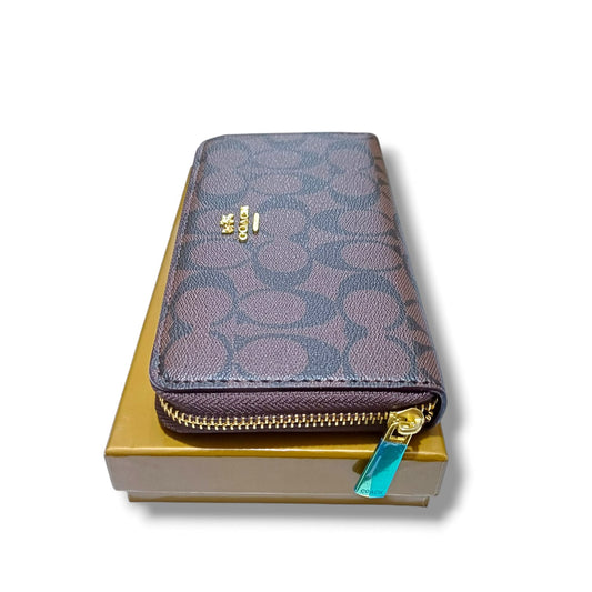 Long Zipper Wallet for Ladies ( Leather )