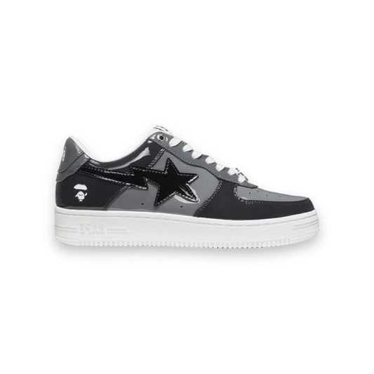 A Bathing Ape BapeSta Low Black Grey