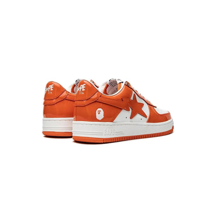 A Bathing Ape BapeSta Low Orange