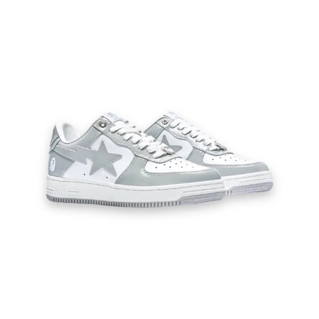 A Bathing Ape BapeSta Low Grey