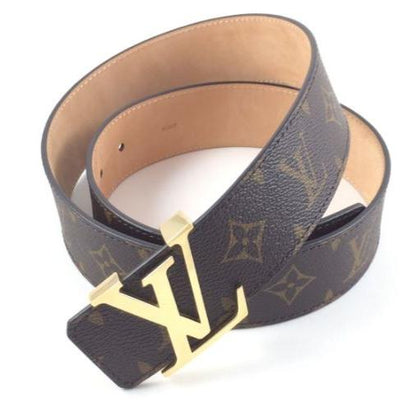 LV Golden Buckle Monogram Belt - No Box