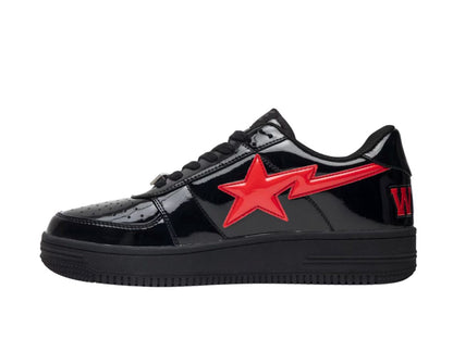 A Bathing Ape BapeSta Low Shark Black