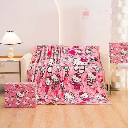 Hello Kitty Soft Touch Throw Warm Blanket