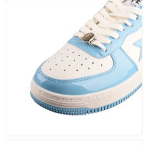 A Bathing Ape BapeSta Low Blue