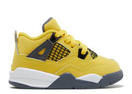 Yellow Jordan Jordan 4 for Kids