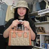 2N1 Fendi Mini Tote Bag with Bucket Hat