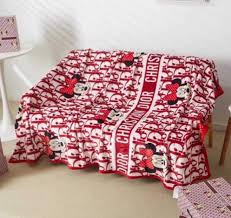 Dior Disney Mickey Soft Blanket