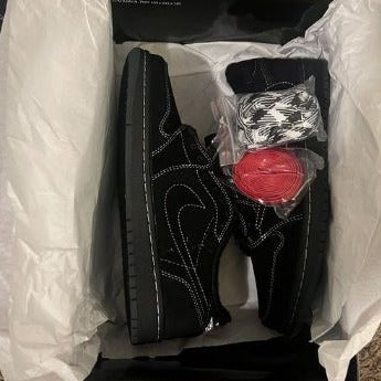 Travis Scott x Air Jordan 1  'Black Phantom' ( for Women )